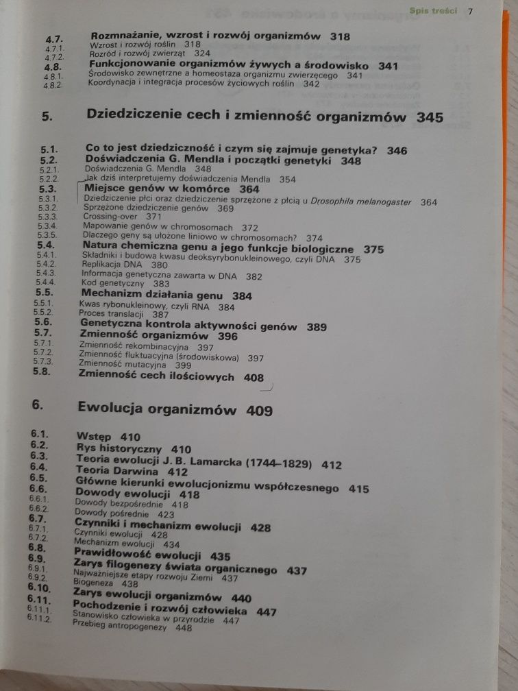 Biologia książka twarda oprawa 1992