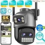 Вулична поворотна камера 15мр 10-х ZOOM ONVIF LAN WIFI PTZ відеокамера