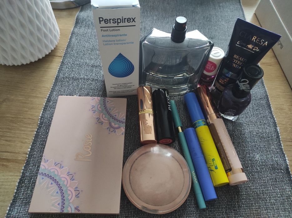 zestaw kosmetyków claresa,parze,Loreal, Eveline