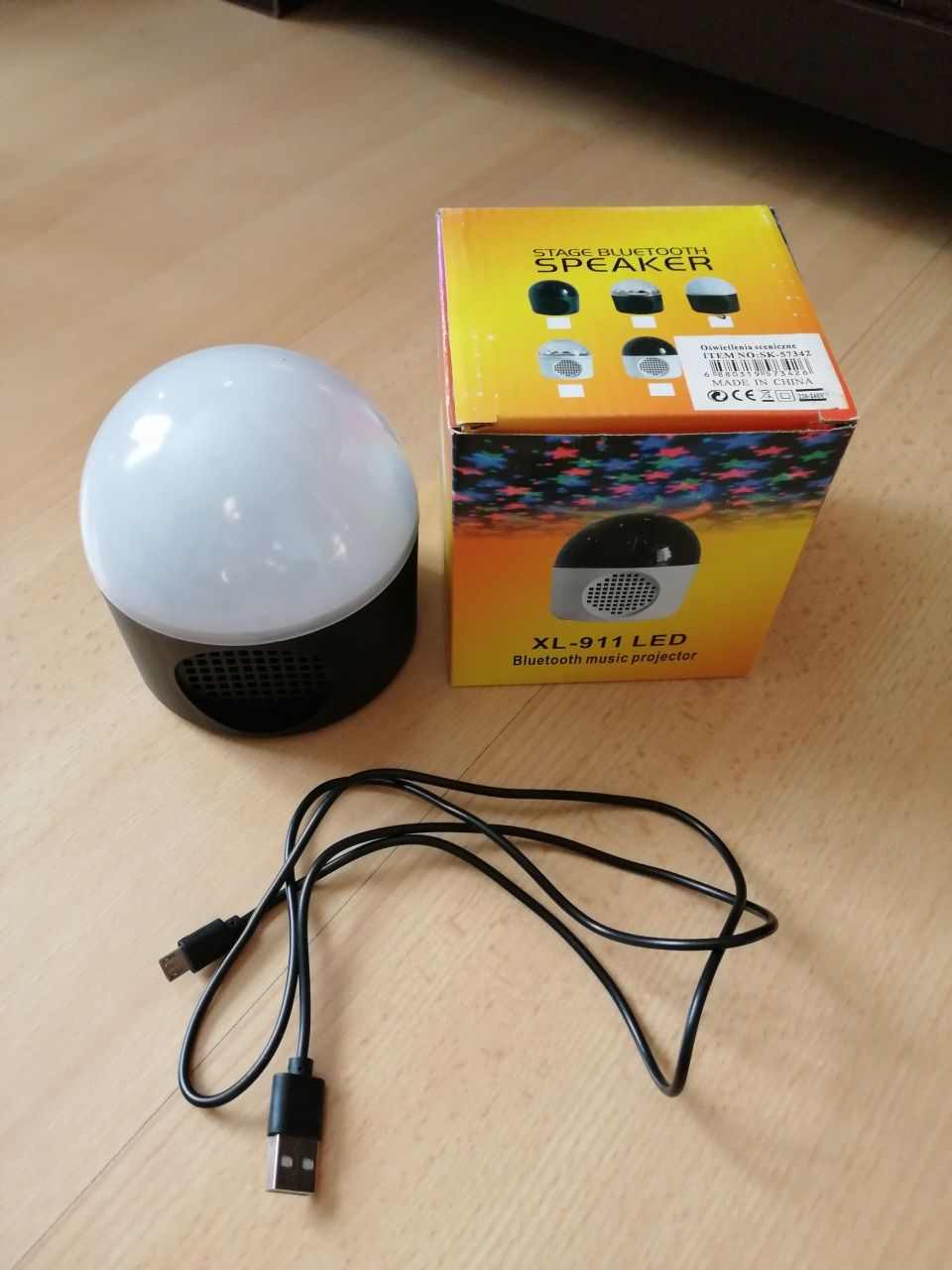 Głośnik bloototh kula disco