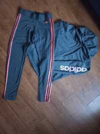 Adidas S bluza z kapturem / legginsy