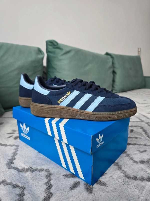 navy^cantaloupe^AdidasHandball^UnisexTrampki Roz.37.5