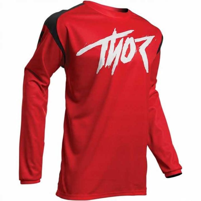 Bluza Thor S20 Sect Link Czarna/Czerwona rower cross enduro L nowa