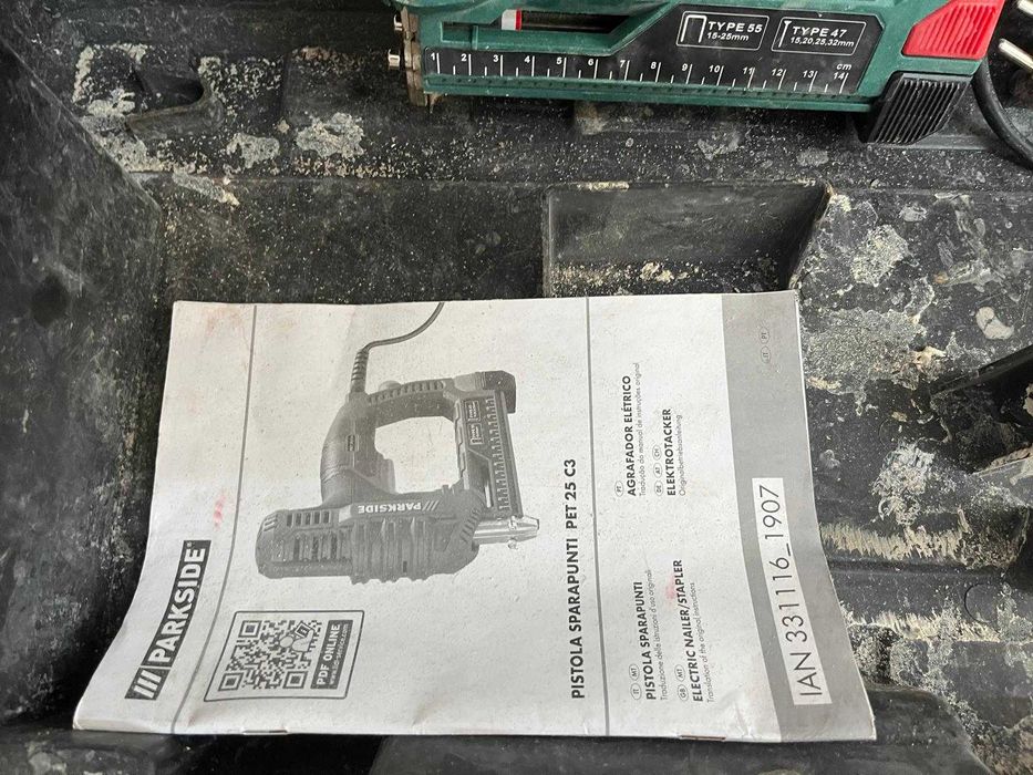 Grampeador elétrico PARKSIDE® PET 25 C3