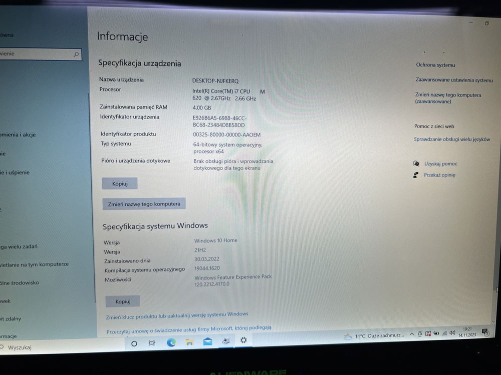 Dell Alienware M17x-R2 dla koneserów jak Nowy!