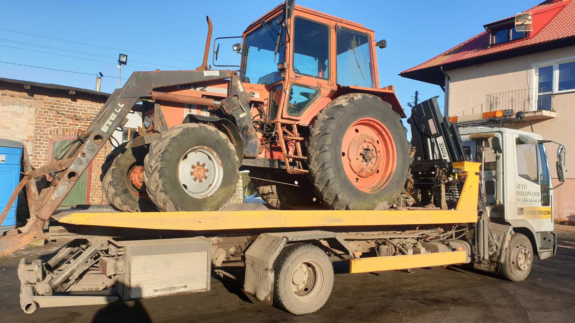 Pomoc Drogowa Holowanie 24/usługi transportowe,możliwy załadunek HDS