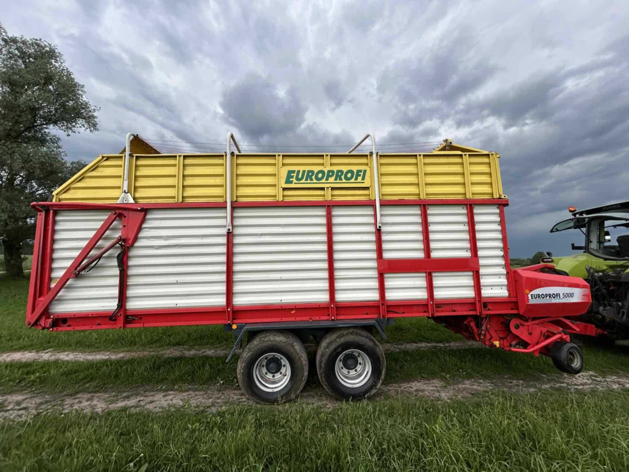 Przyczepa pottinger europrofi 5000