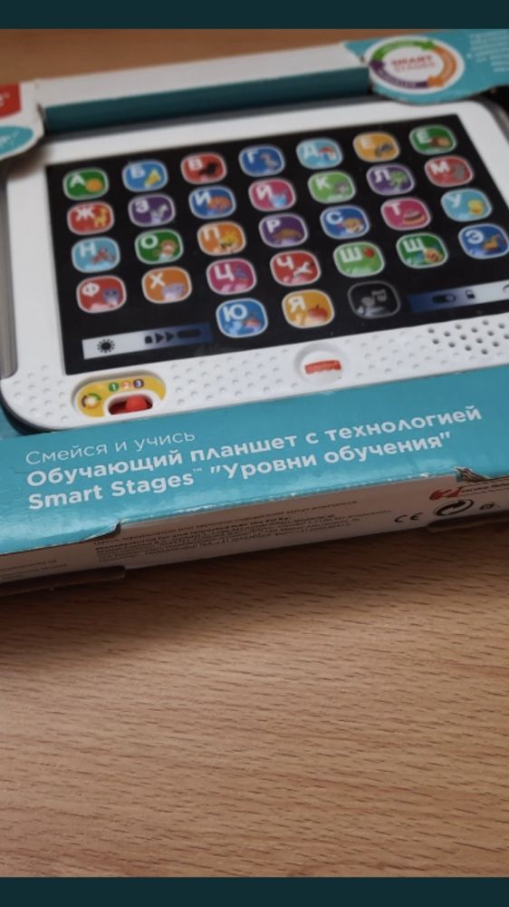 Умный -обучающий планшет Fisher Price технологией smart stages
