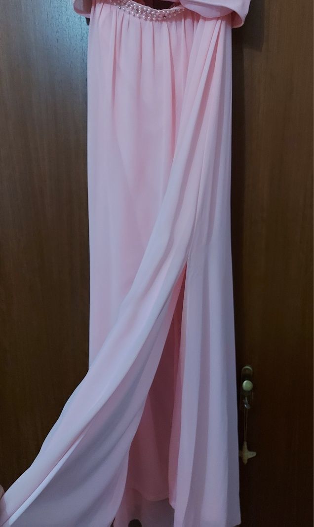 Vestido de cerimônia rosa