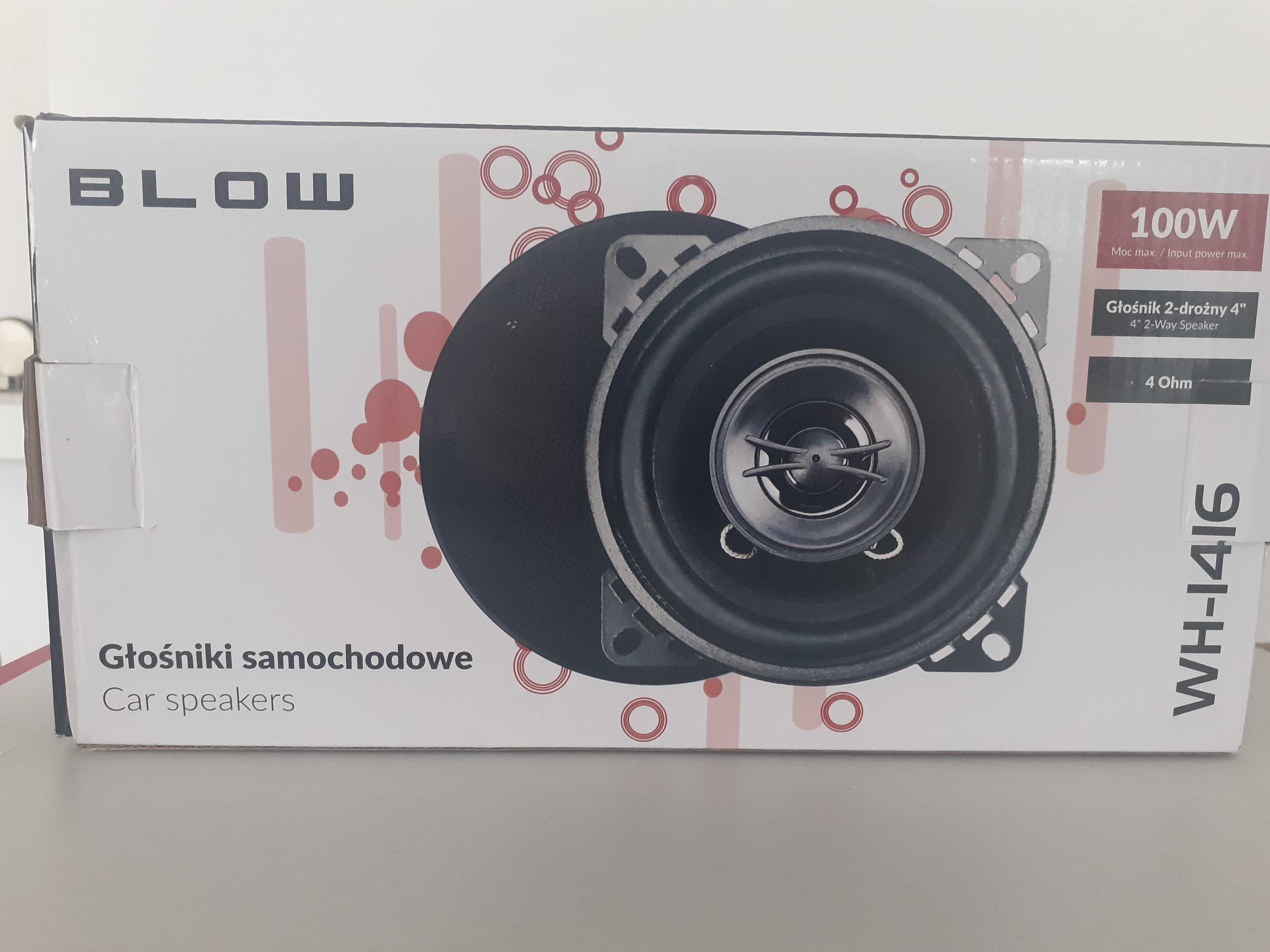 NOWY Głośnik dwudrożny BLOW WH-1416 - 100W 4" 4Ohm.