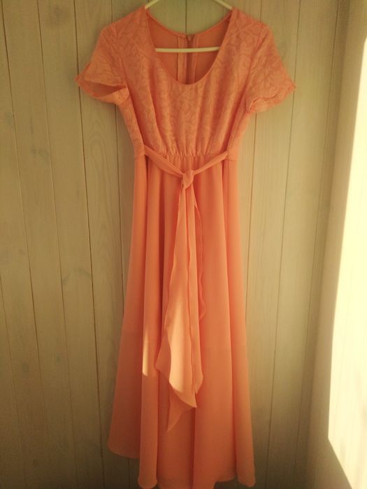 Праздничное длинное платье для беременной, размер S/М.