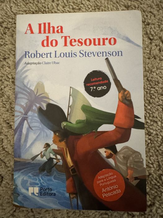 Livro A Ilha do Tesouro de Robert Louis Stevenson