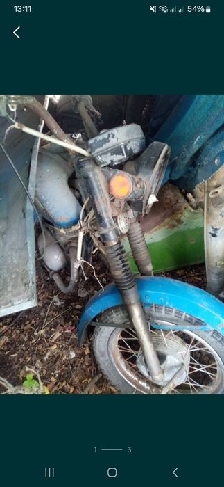 Двигун восход розібраний