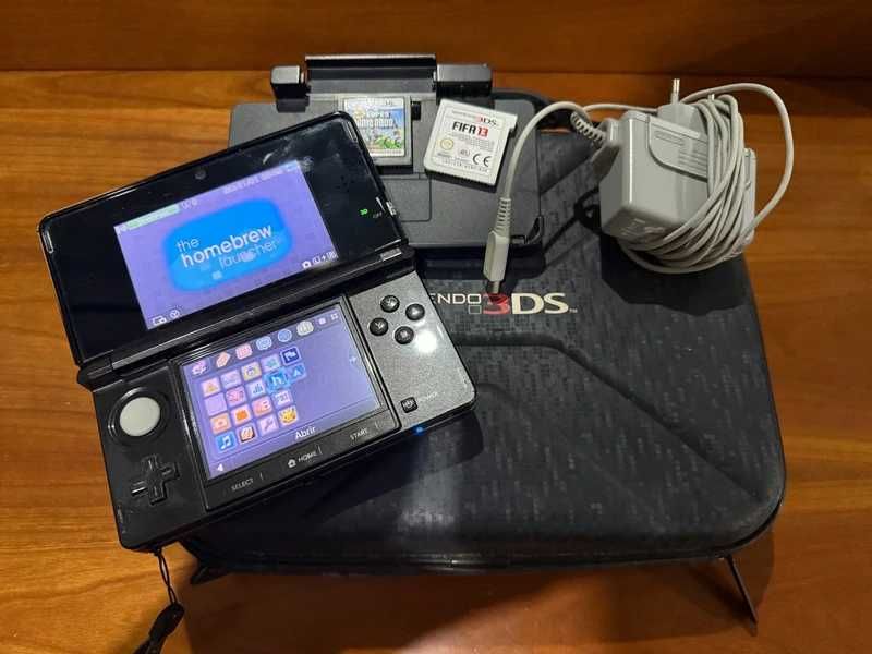 Nintendo 3DS Black Chipada Original