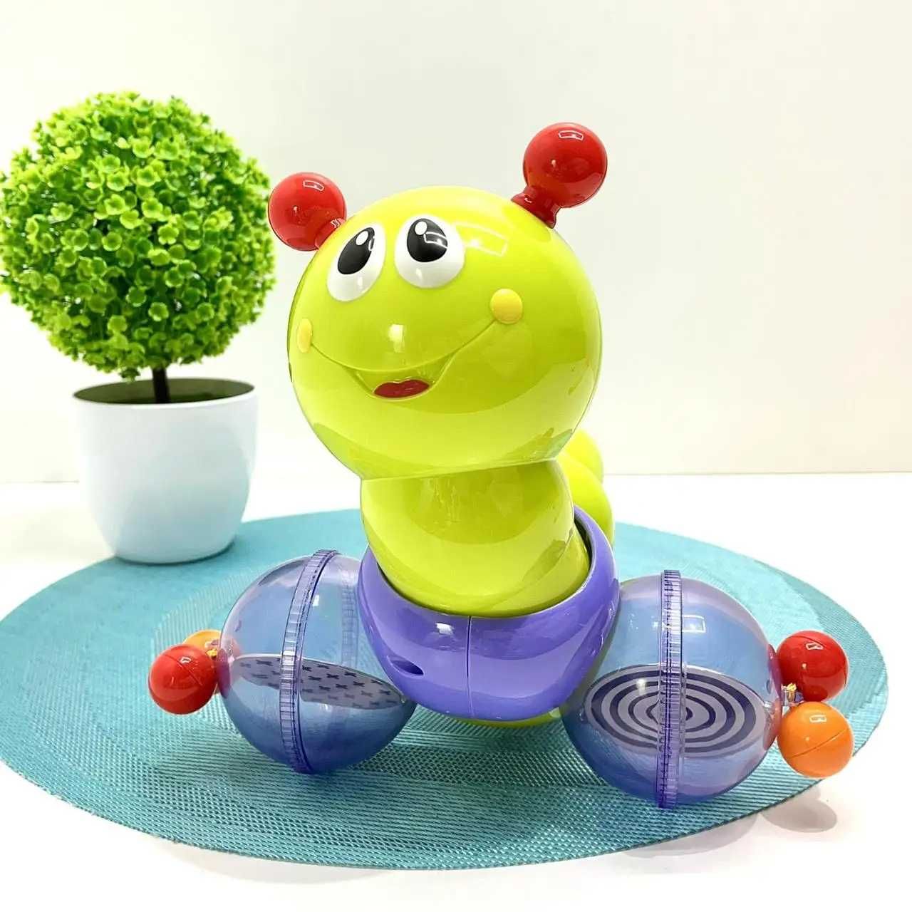 Каталка на палиці LIMO TOY Гусениця (686) Роздріб/дроп