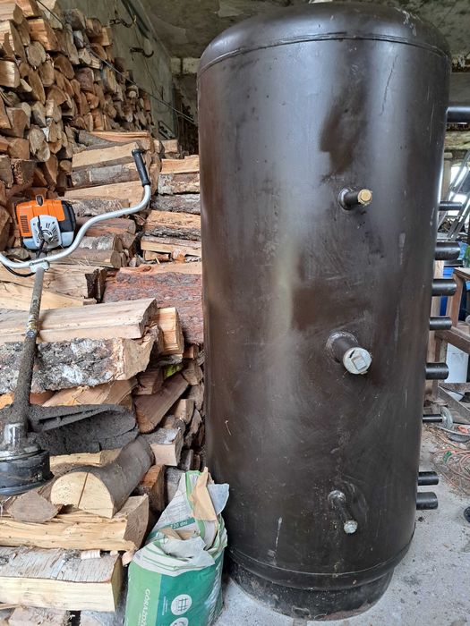 Zbiornik- bufor do c.o. z weżownicą do solarow 500 litrów