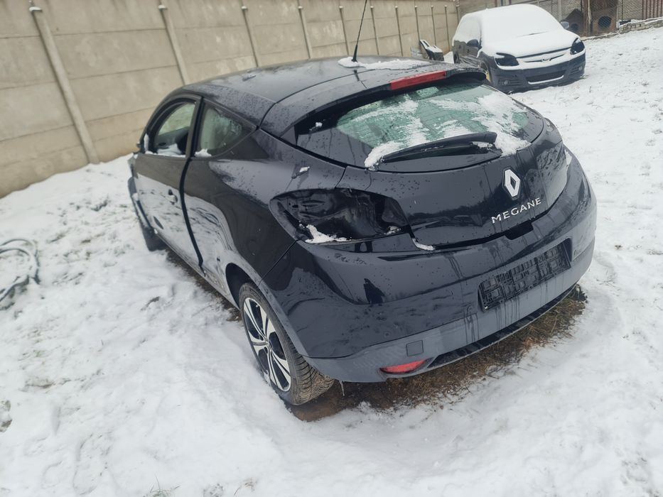 Zderzak klapa bagaznika lusterko szyba drzwi renault megane III coupe