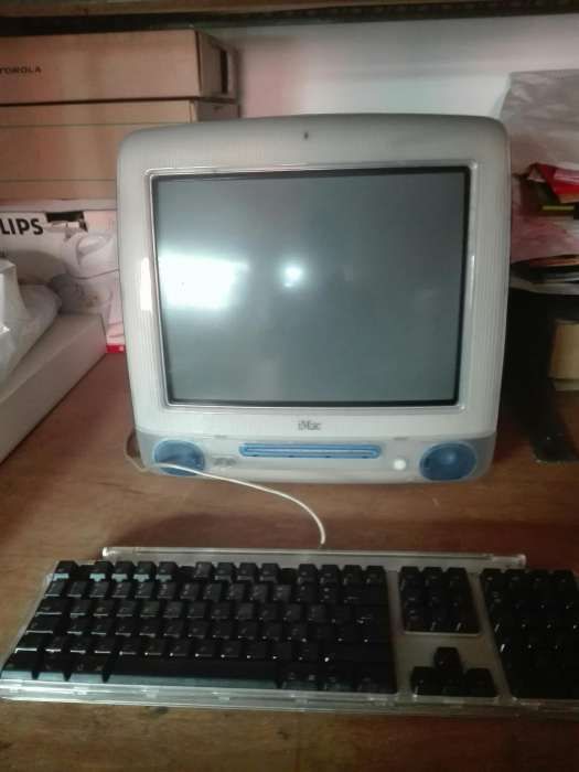 Imac G3 PowerPC 750 azul