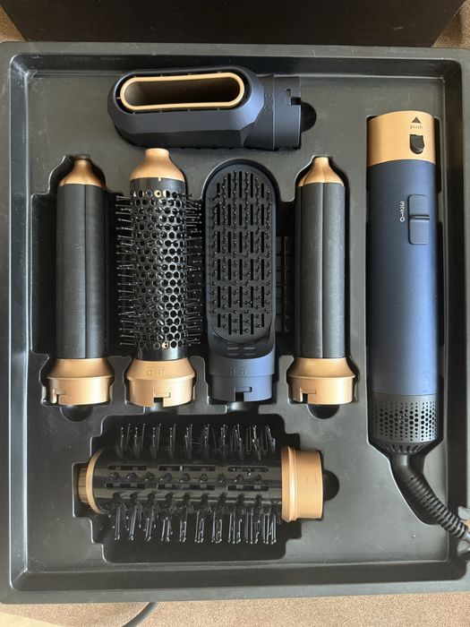Стайлер NIKAI Dark Blue Case 6 в 1
