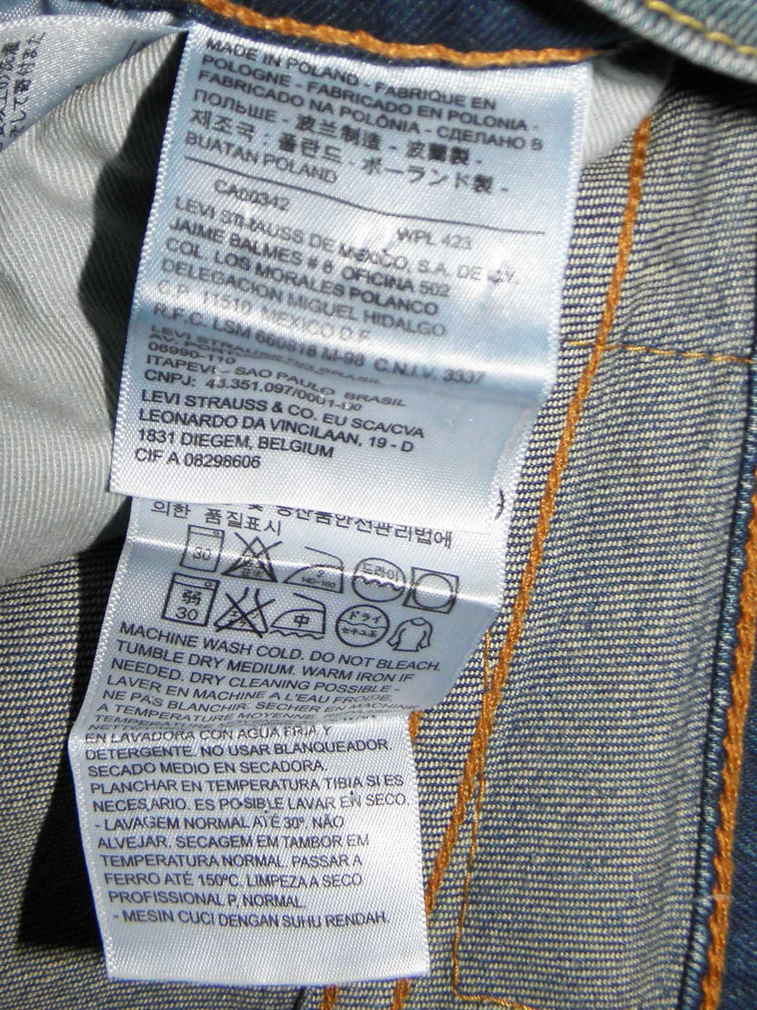 джинсы levi's 511 w31 l 30 оригинал levis 501 slim