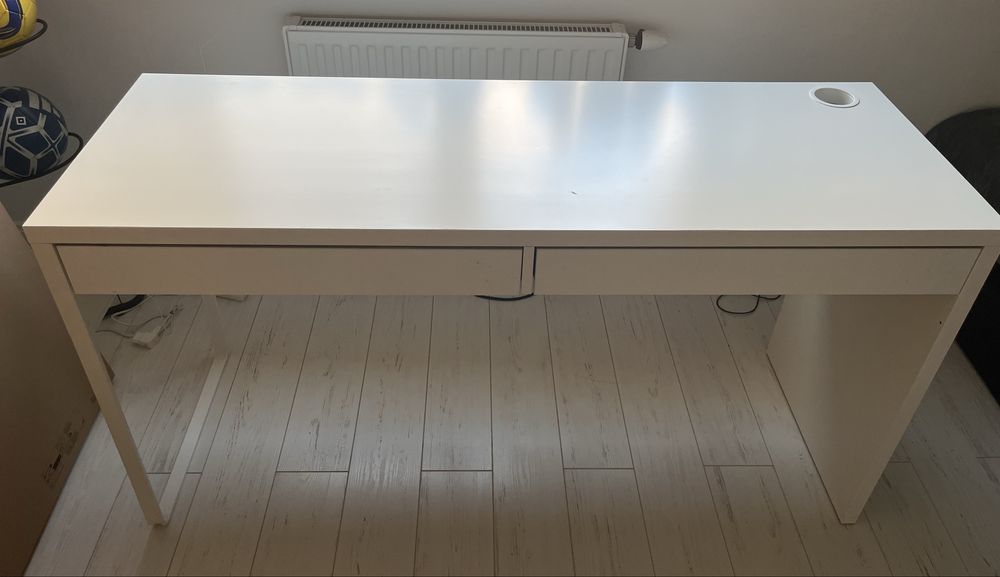 Biurko Micke białe Ikea