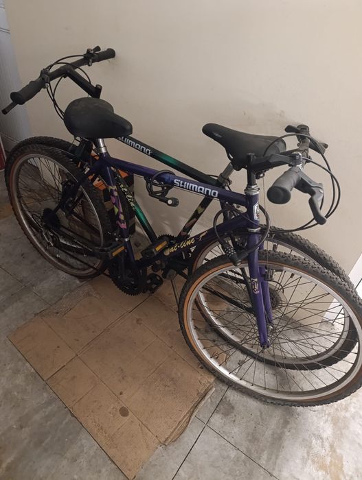 Duas Mountain Bike (MTB) de 7 velocidades