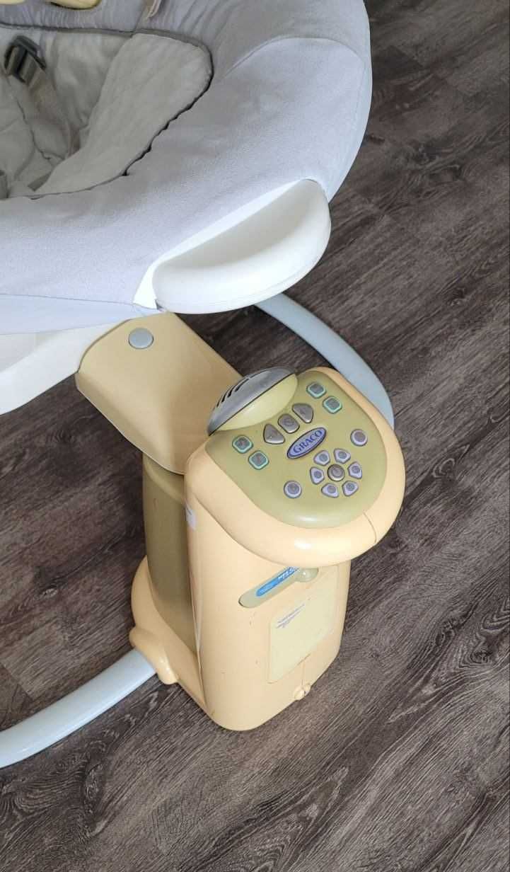 Дитяча гойдалка електронна Graco Sweetpeace безкоштовна доставка