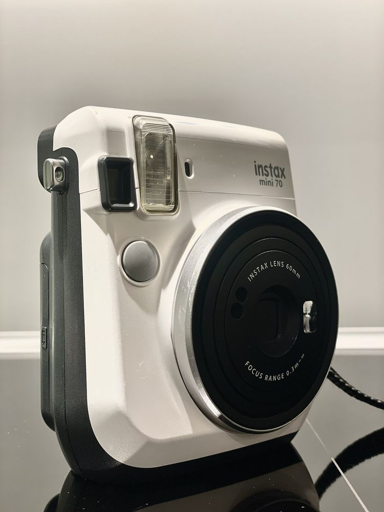 Instax Mini 70 Biały - Super Stan - Okazja Polaroid