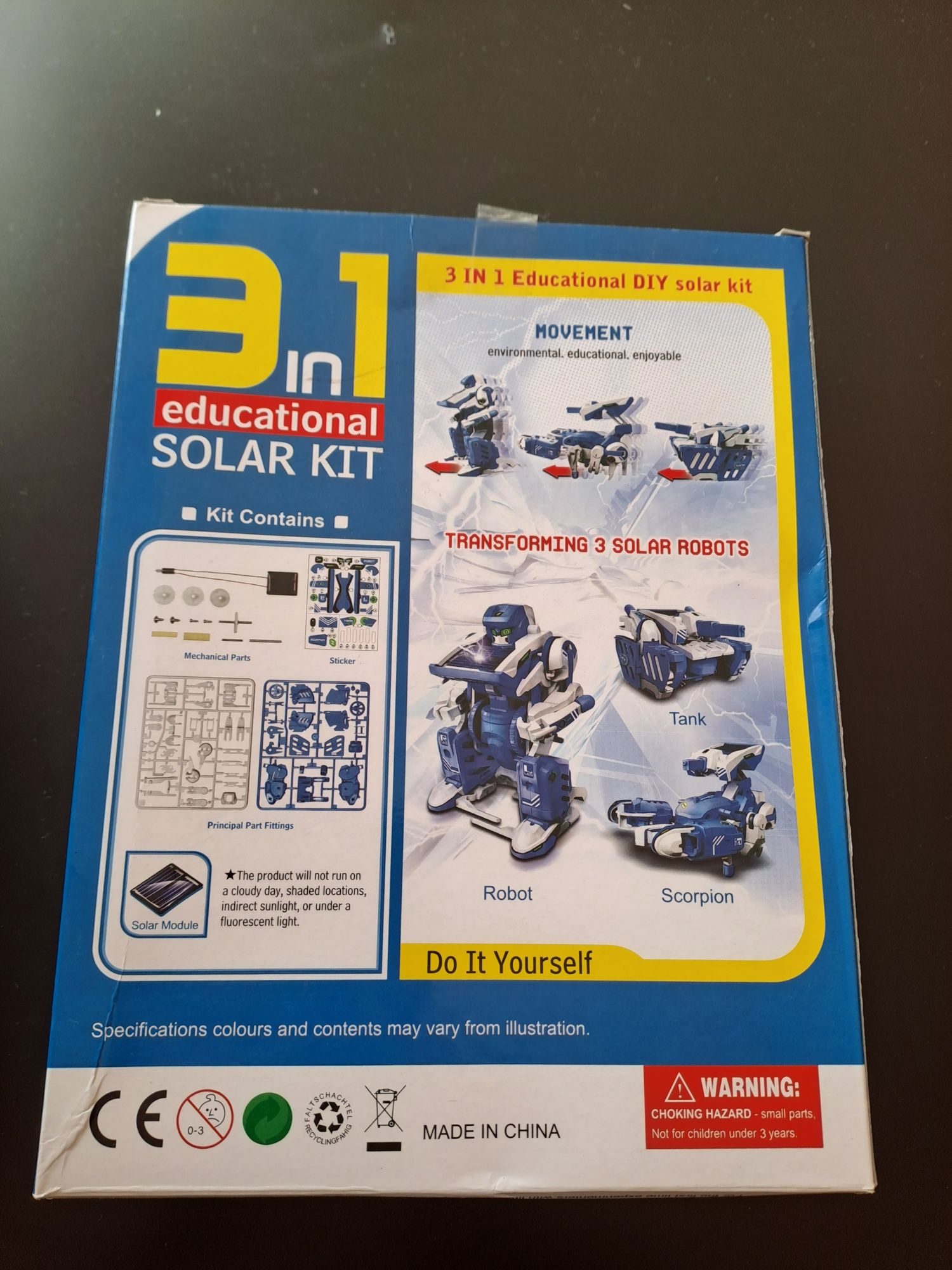 Robot solarny 3 w 1