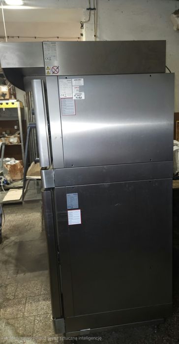 Piec piekarniczy cukierniczy WIESHEU Euromat 64S/L zestaw 15 blach