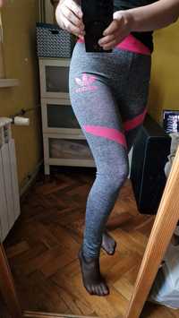 Legginsy sportowe elastyczne Adidas