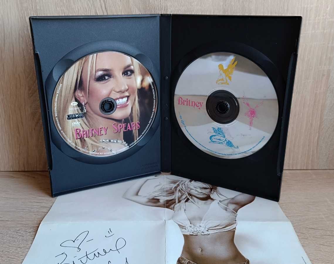 DVD 2 in 1 Britney Spears - Niewinna Piękność + *Britney*