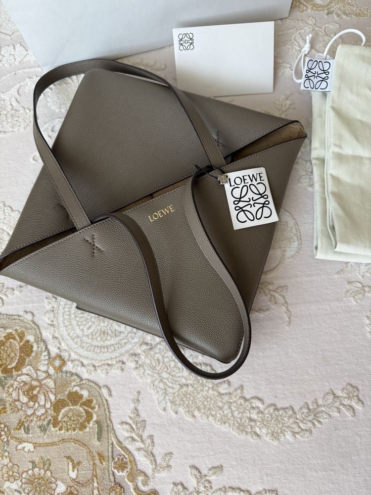 Сумка шоппер Puzzle Fold Brown LOEWE