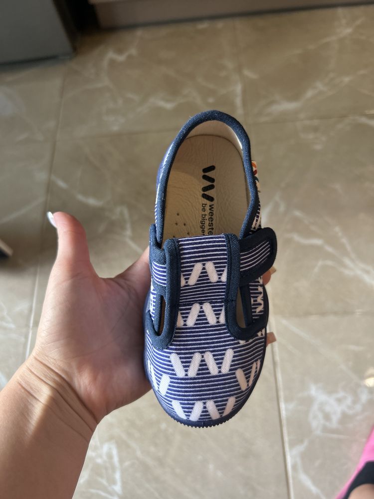 Тапочки для садочку, змінне дитяче взуття Weestep (22-29)