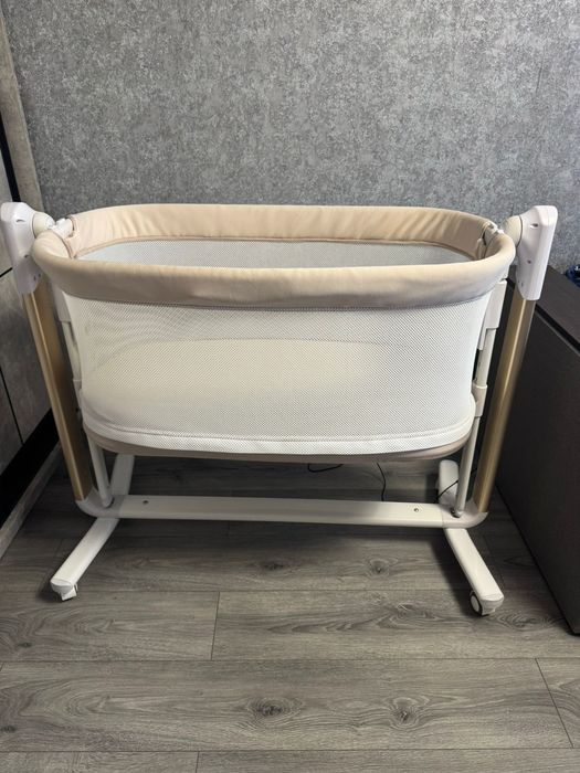 Дитяче приставне ліжечко-манеж 3в1 El Camino Noa ME 1125-W Beige