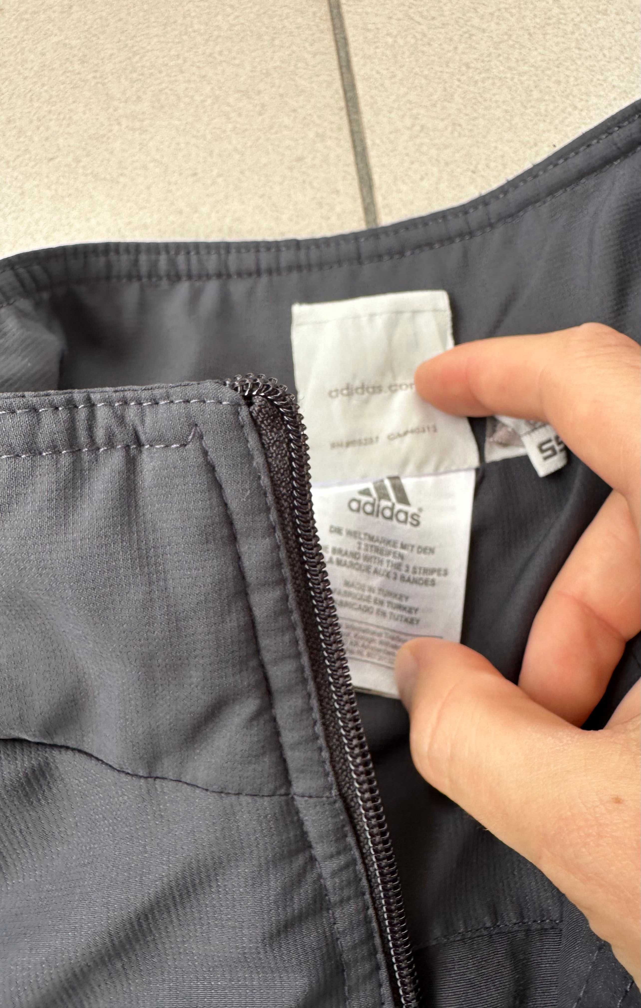 Kurtka adidas vintage wiatrówka ortalion retro 90s PRL r. L