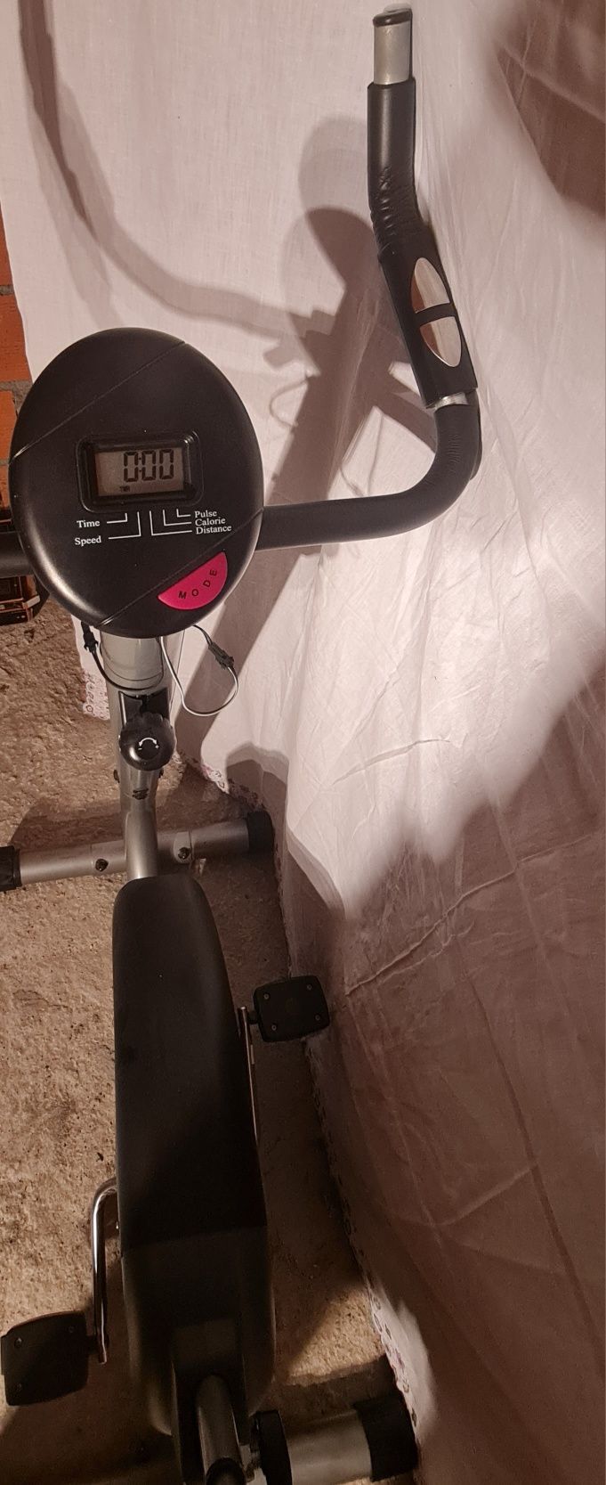Bicicleta estática.