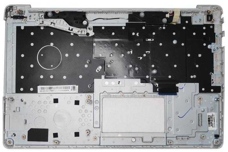 Клавіатура для SAMSUNG NP630Z5J ЧОРНА UA/RU/US, Кришка
