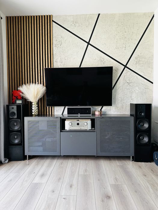 Kolumny Wzmacniacz Marantz Heco zestaw