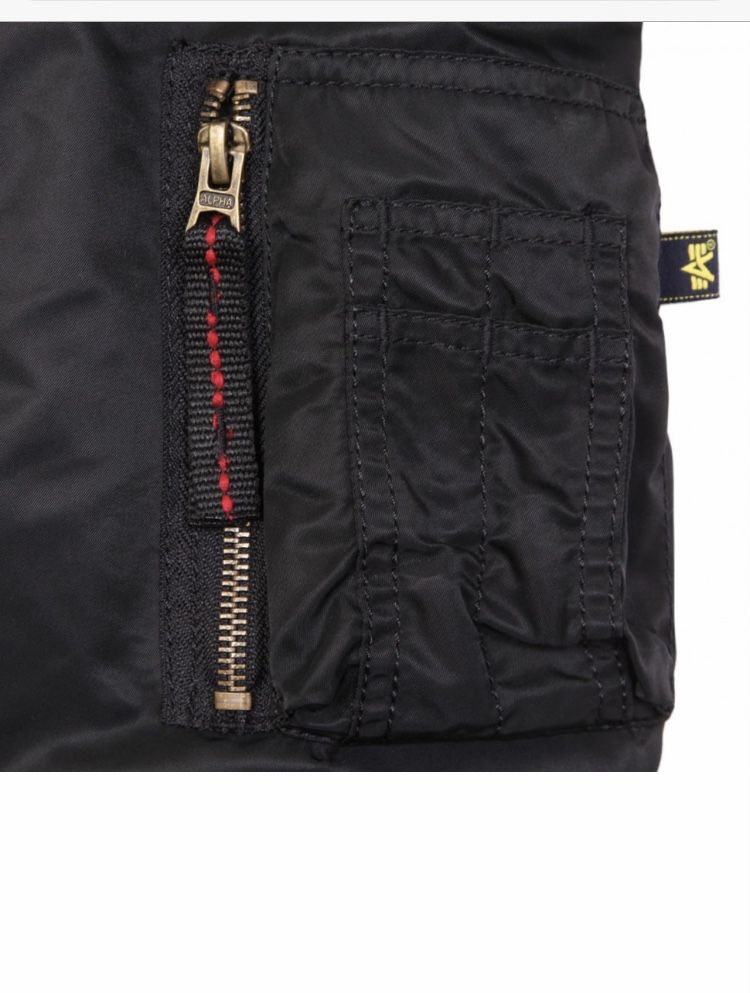 Куртка Alpha Industries Black, р. М (46-48)