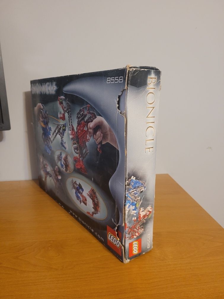 Lego Bionicle 8558 Cahdok & Gahook UNIKAT puste pudełko