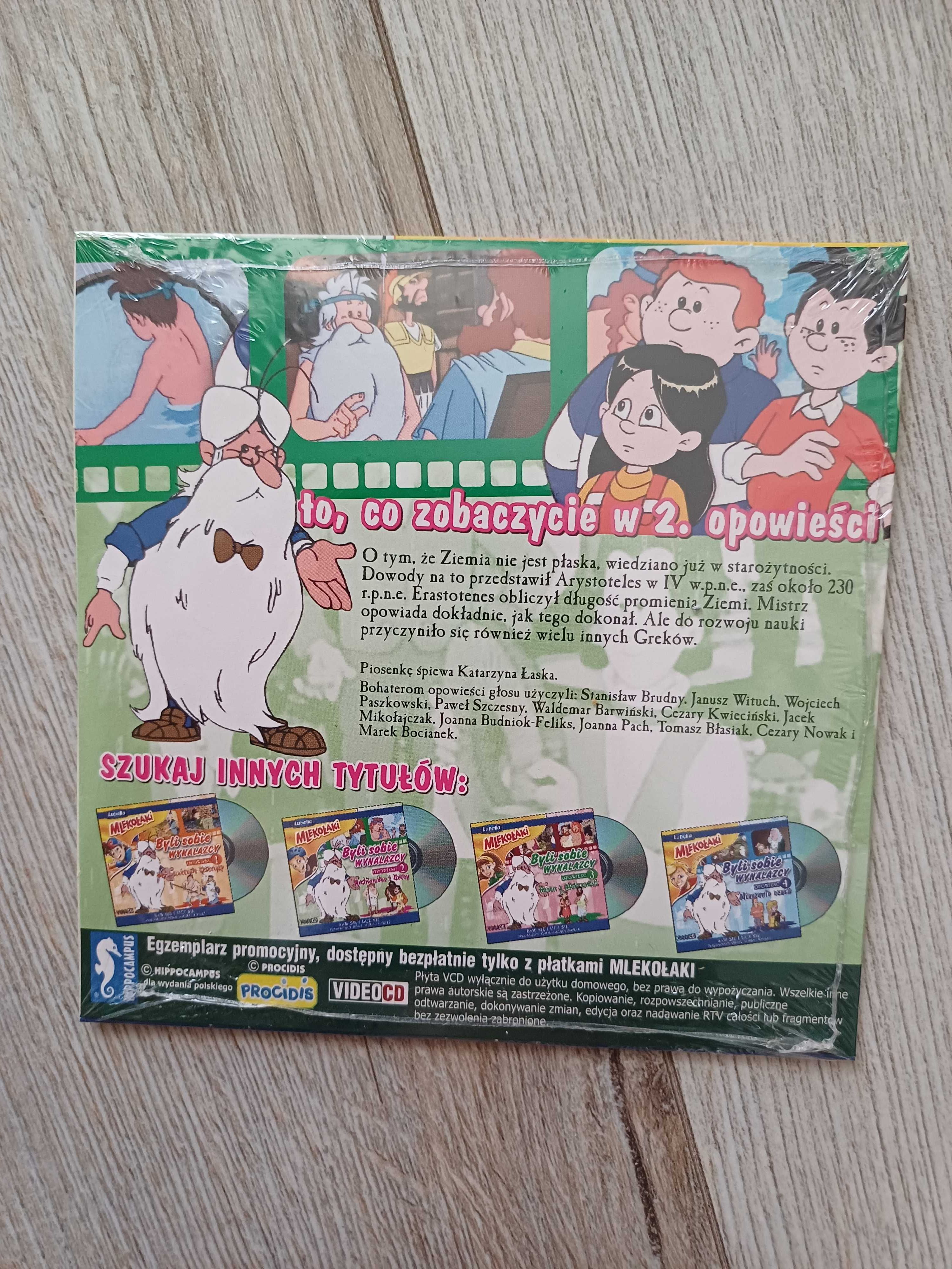 Serial Baw się i ucz "Byli sobie wynalazcy" Archimedes i Grecy DVD
