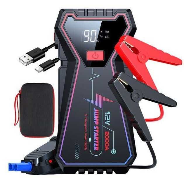 Пусковий пристрій Бустер для авто RocketStart ML03 2000A 18000 мА·г