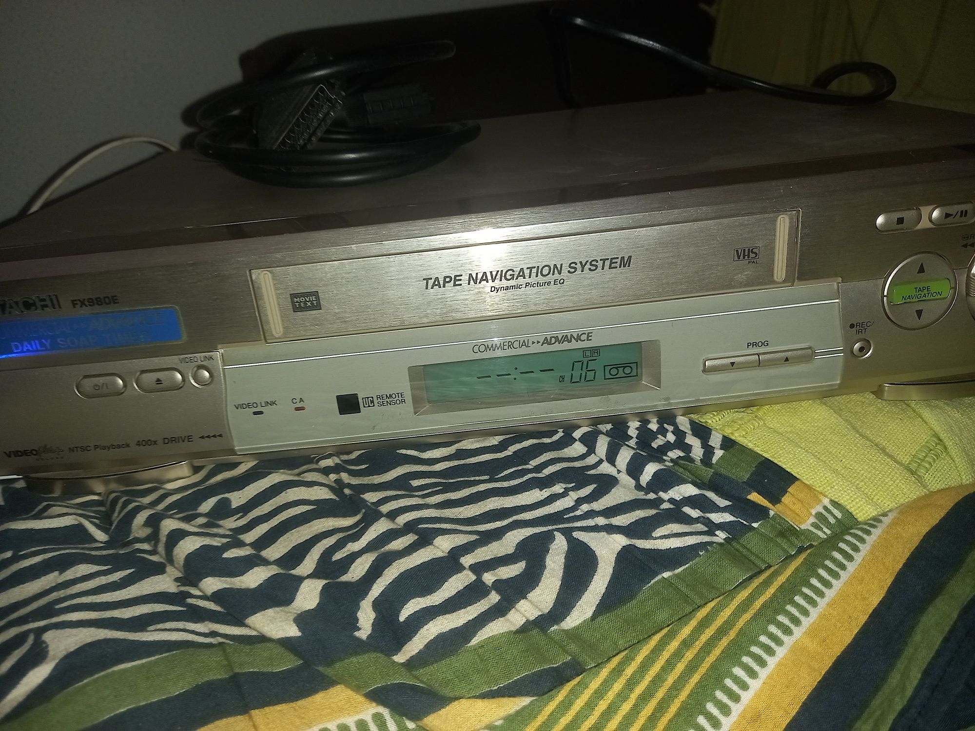 Leitor de Vídeo Vhs Hitachi