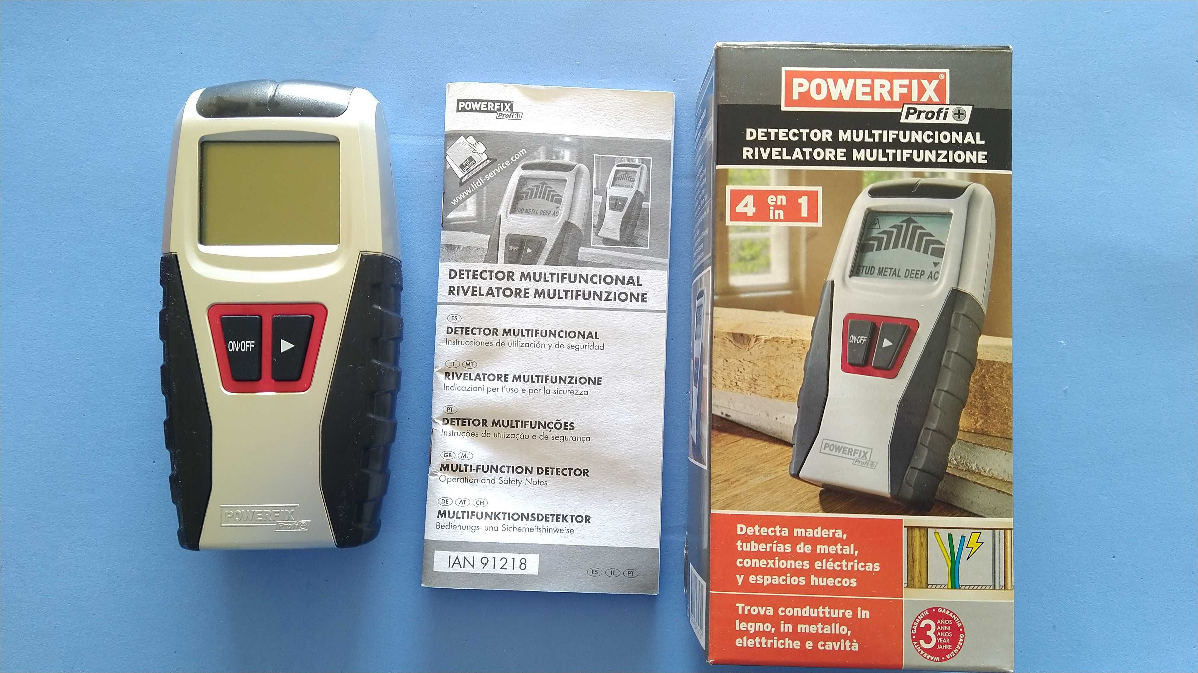 Detetor de Metais Powerfix Z31697B: