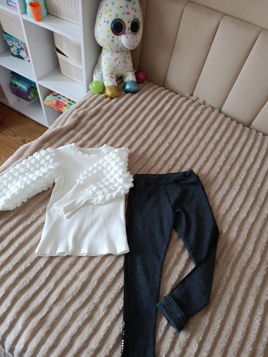 Пакет комплект речей на дівчинку 4-5 років + подарунок