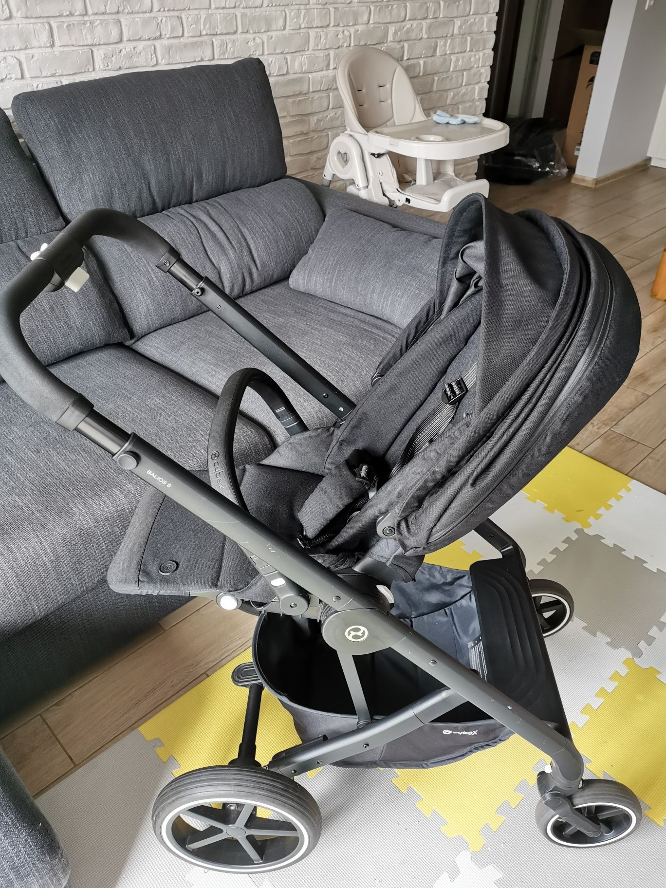 Cybex balios s lux czarny 2w1