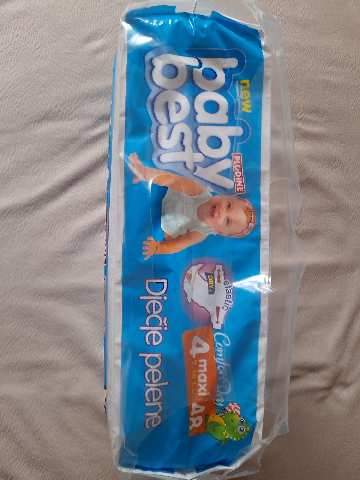 Pampers Plodine Baby best comfort dry раз.4maxi 48 шт.