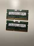 Pamięci 2x4Gb So-dimm 12800s samsung PC3L