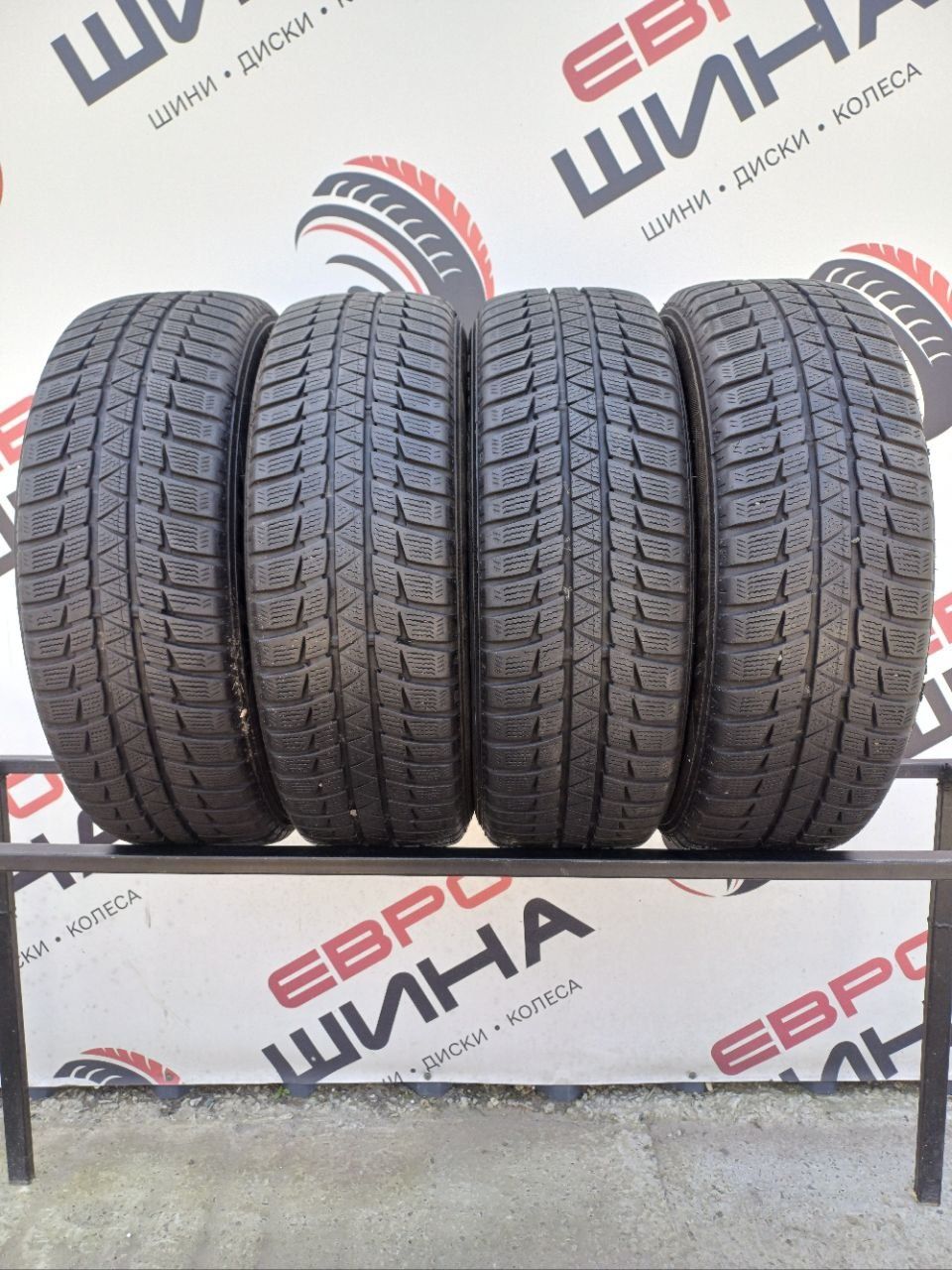 Зима 185/60/R15 6.4 мм 4шт Falken Eurowinter Колеса Резина Склад